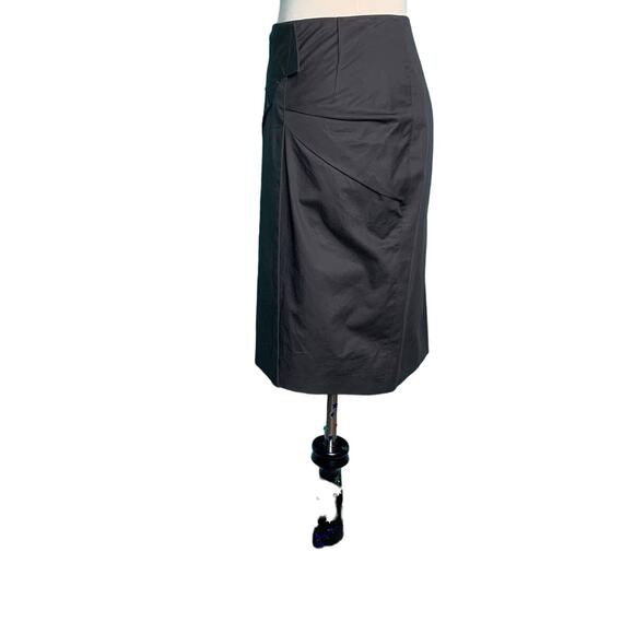 Pauw Amsterdam brown wrap pencil skirt size 2 - Picture 6 of 9